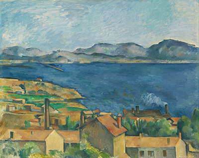 The Sea at l'Estaque Paul Cezanne